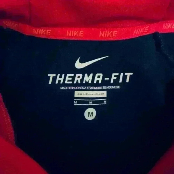 Nike Therma-FIT, Men’s Size Medium, (Women’s Size L), Pullover Hoodie, Black - Picture 6 of 14